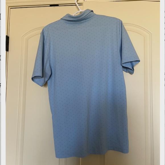 Travis Mathew Golf Polo Medium Light Blue - Picture 3 of 4
